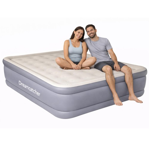 Double air bed - bed, blow