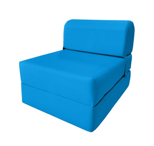 Turquoise sleeper chair - sleeper,