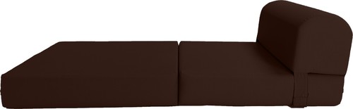 Brown sleeper chair - sleeper, folding