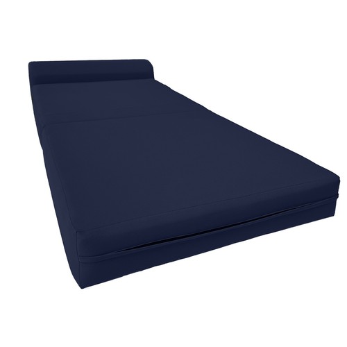 Navy blue sleeper chair - blue,