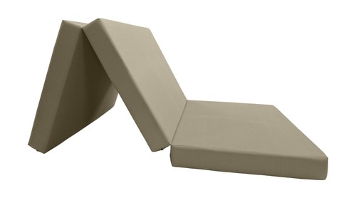 Twin trifold foam bed - foam,