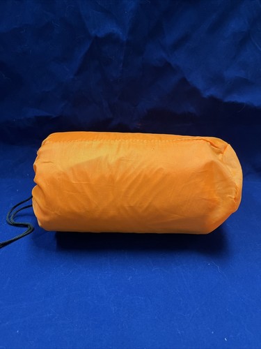 Inflatable orange blow bed - inflatable,